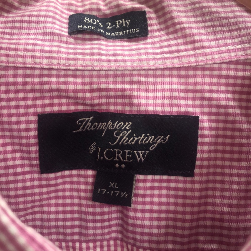 J Crew Thompson Shirtings